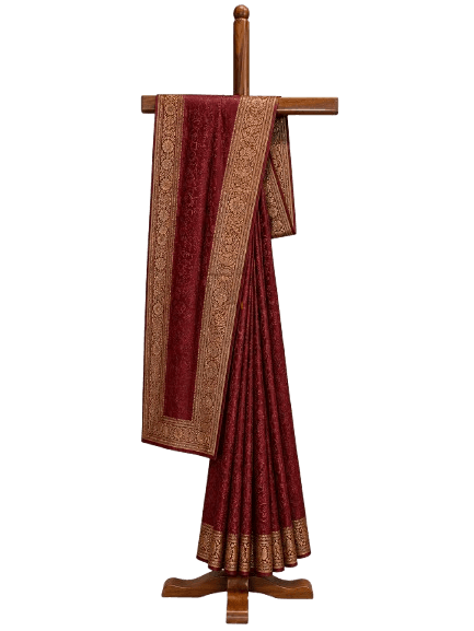Royal Red Wedding Saree